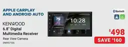 Visions Electronics KENWOOD 6.8 Digital Multimedia Receiver offer