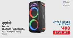 Visions Electronics Soundstage Ruckus Bluetooth Party Speaker offer