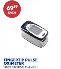 Wellwise by Shoppers FINGERTIP PULSE OXIMETER Drive Medical offer