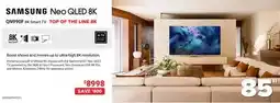 Visions Electronics SAMSUNG 85 Neo QLED 8K Smart TV offer