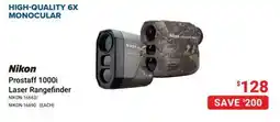 Visions Electronics Nikon Prostaff 1000i Laser Rangefinder offer