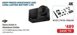 Visions Electronics dji Osmo Action 4 Adventure Combo offer