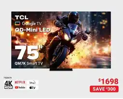 Visions Electronics 75 QM7K Smart TV 75 offer