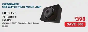Visions Electronics Hertz 10 Passive Sub Box offer