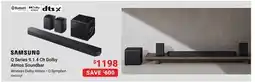 Visions Electronics SAMSUNG Wireless Q Series 9.1.4 Ch Dolby Atmos Soundbar offer