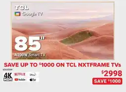 Visions Electronics TCL A300W Smart TV 85 offer
