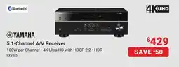 Visions Electronics YAMAHA 5.1-Channel A/V Receiver offer
