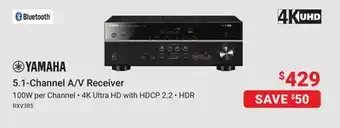 Visions Electronics YAMAHA 5.1-Channel A/V Receiver offer