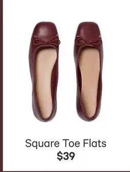 Joe Fresh Square Toe Flat offer