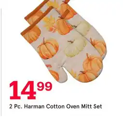 Kitchen Stuff Plus 2 Pc. Harman Cotton Oven Mitt Sett offer