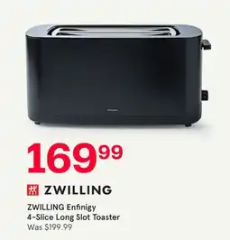 Kitchen Stuff Plus ZWILLING Enfinigy 4-Slice Long Slot Toaster offer