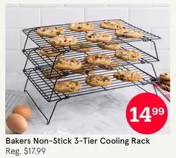 Kitchen Stuff Plus Bakers Non-Stick 3-Tier Cooling Rack offer