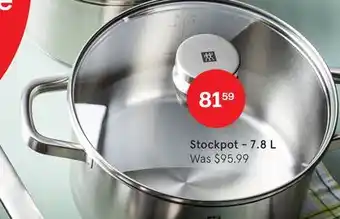 Kitchen Stuff Plus Stockpot - 7.8 L offer