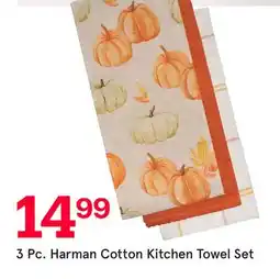 Kitchen Stuff Plus 3 Pc. Harman Cotton Kitchen Towel Set offer