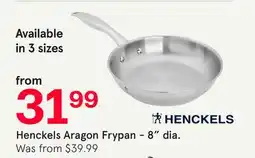 Kitchen Stuff Plus Henckels Aragon Frypan - 8 offer
