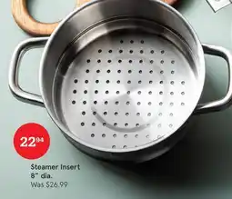 Kitchen Stuff Plus Steamer Insert 8 dia offer