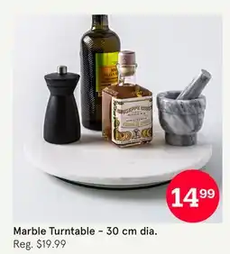 Kitchen Stuff Plus Marble Turntable offer