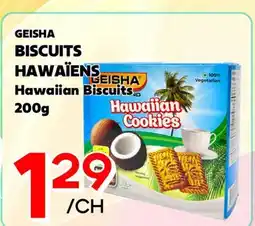 Marche Salaberry GEISHA BISCUITS HAWAÏENS offer