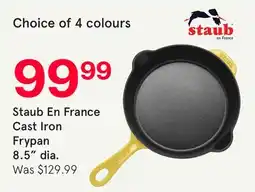 Kitchen Stuff Plus Staub En France Cast Iron Frypan 8.5 dia offer
