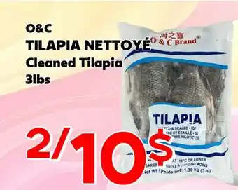 Marche Salaberry O&C TILAPIA NETTOYÉ offer