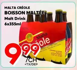 Marche Salaberry MALTA CRÉOLE BOISSON MALTÉE offer