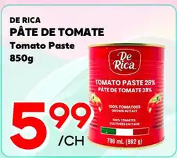 Marche Salaberry DE RICA PATE DE TOMATE |TOMATO PASTE offer