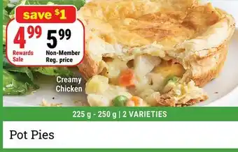 M & M Food Market Pot Pies offer