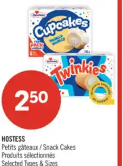 Pharmaprix HOSTESS Snack Cakes offer