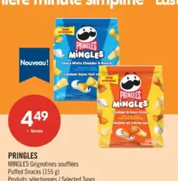 Pharmaprix PRINGLES Puffed Snacks offer