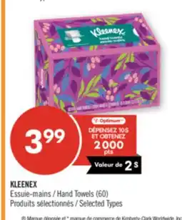 Pharmaprix KLEENEX Hand Towels offer