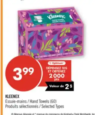 Pharmaprix KLEENEX Hand Towels offer