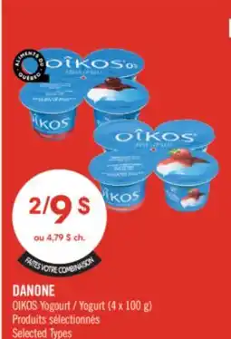 Pharmaprix DANONE OIKOS Yogurt offer