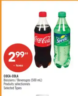 Pharmaprix COCA-COLA Beverages offer