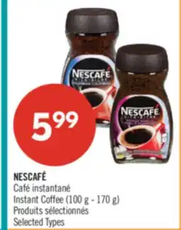 Pharmaprix NESCAFÉ Instant Coffee offer