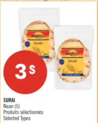 Pharmaprix SURAJ Naan offer