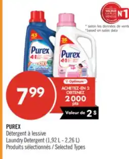 Pharmaprix PUREX Détergent à lessive offer