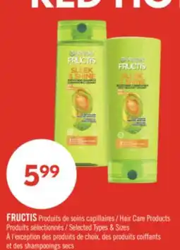 Pharmaprix FRUCTIS Hair Care Products offer