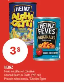 Pharmaprix HEINZ Canned Beans or Pasta offer
