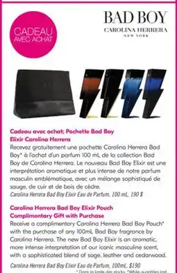 Pharmaprix Carolina Herrera Bad Boy Elixir Eau de Parfum offer