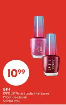 Pharmaprix O∙P∙I RAPID DRY Nail Enamel offer