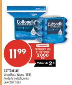 Pharmaprix COTTONELLE Wipes offer