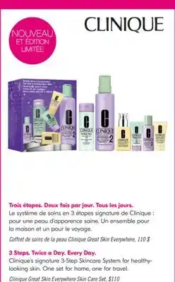 Pharmaprix Clinique Great Skin Everywhere Skin Care Set offer