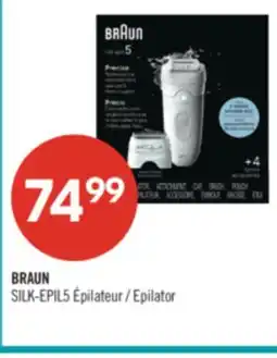Pharmaprix BRAUN SILK-EPIL5 Epilator offer