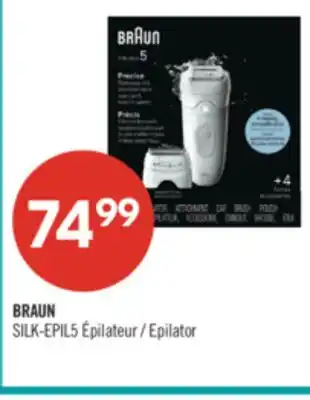 Pharmaprix BRAUN SILK-EPIL5 Epilator offer