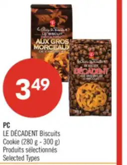 Pharmaprix LE DÉCADENT Cookie offer