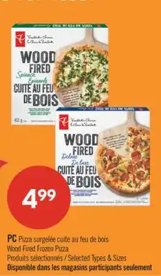 Pharmaprix PC Wood Fired Frozen Pizza offer