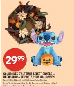 Pharmaprix Selected Fall Wreaths or Halloween Door Greeters offer