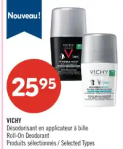 Pharmaprix VICHY Roll-On Deodorant offer