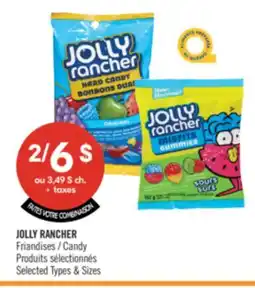 Pharmaprix JOLLY RANCHER Candy offer