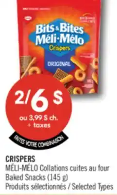 Pharmaprix CRISPERS MÉLI-MÉLO Baked Snacks offer